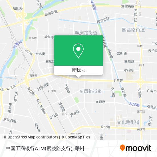 中国工商银行ATM(索凌路支行)地图