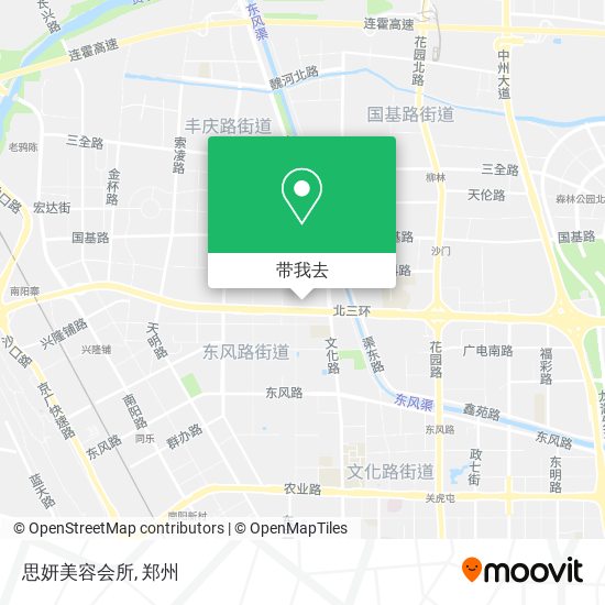 思妍美容会所地图