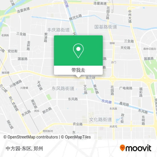 中方园-东区地图