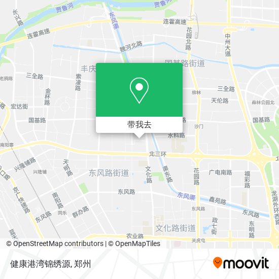 健康港湾锦绣源地图