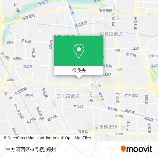 中方园西区-3号楼地图