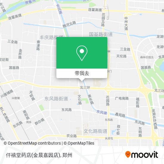 仟禧堂药店(金晨嘉园店)地图