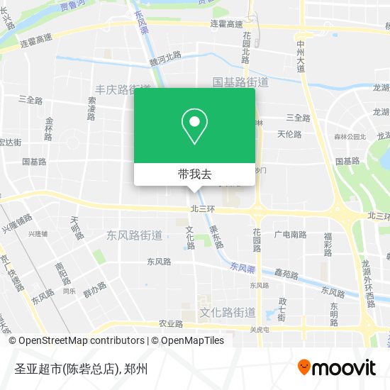 圣亚超市(陈砦总店)地图
