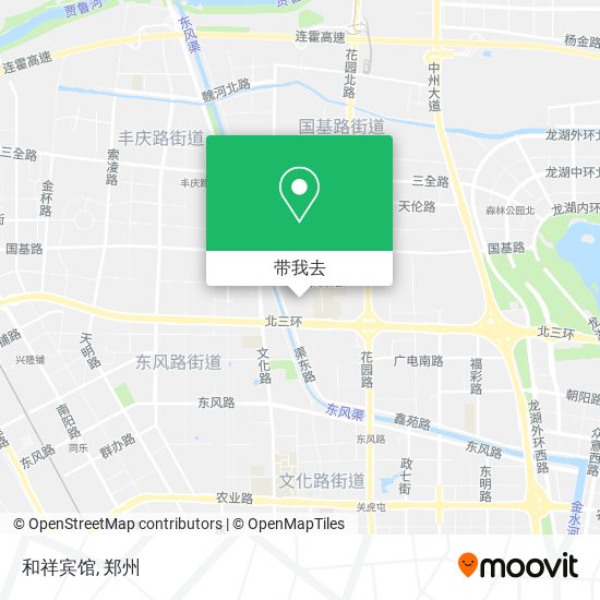 和祥宾馆地图