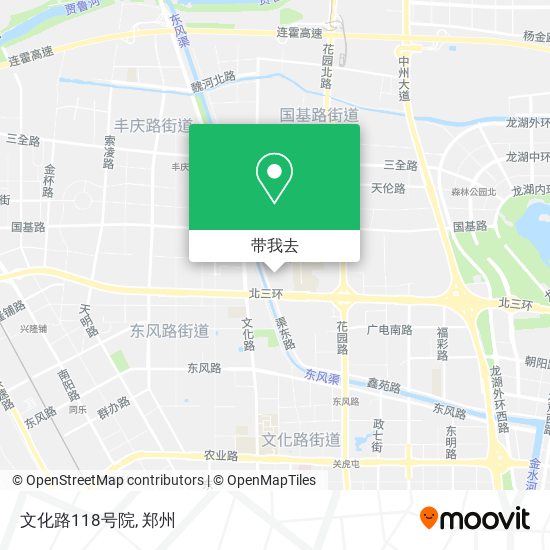 文化路118号院地图