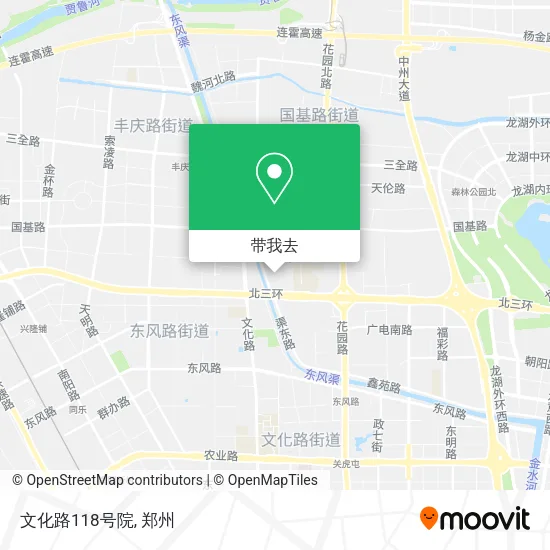 文化路118号院地图
