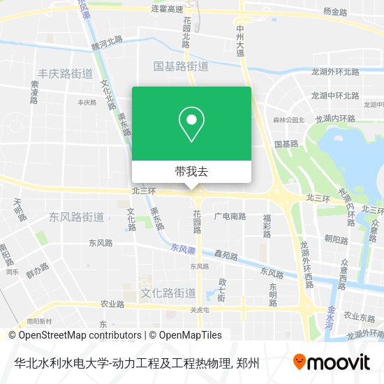 华北水利水电大学-动力工程及工程热物理地图
