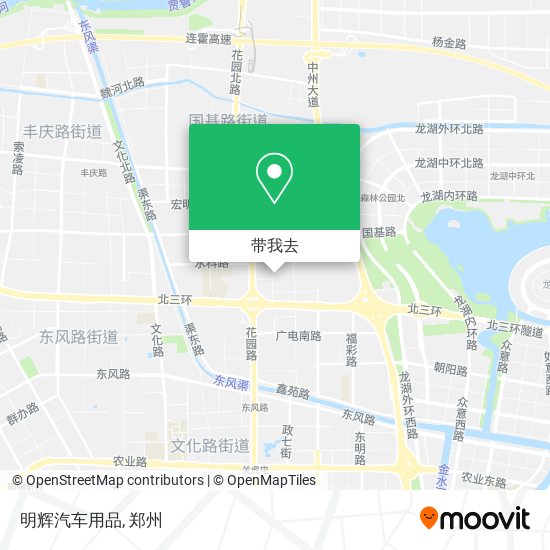 明辉汽车用品地图
