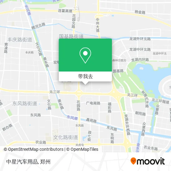 中星汽车用品地图