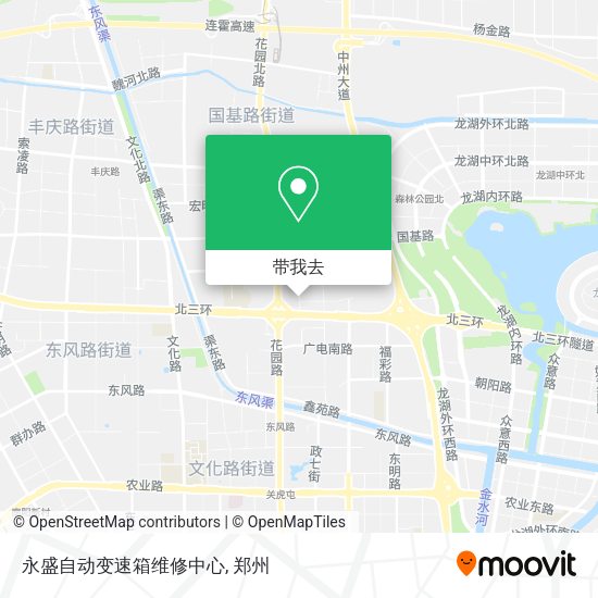 永盛自动变速箱维修中心地图