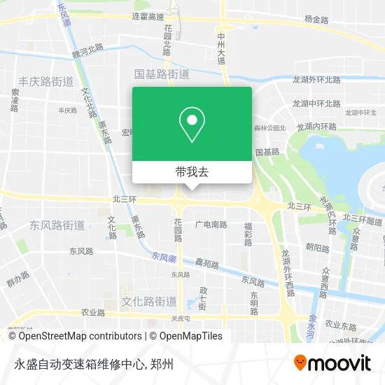 永盛自动变速箱维修中心地图
