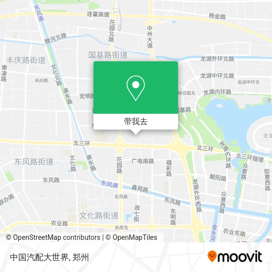 中国汽配大世界地图