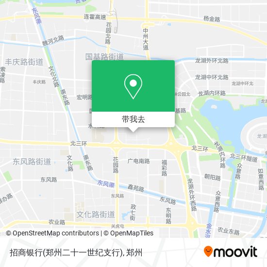 招商银行(郑州二十一世纪支行)地图