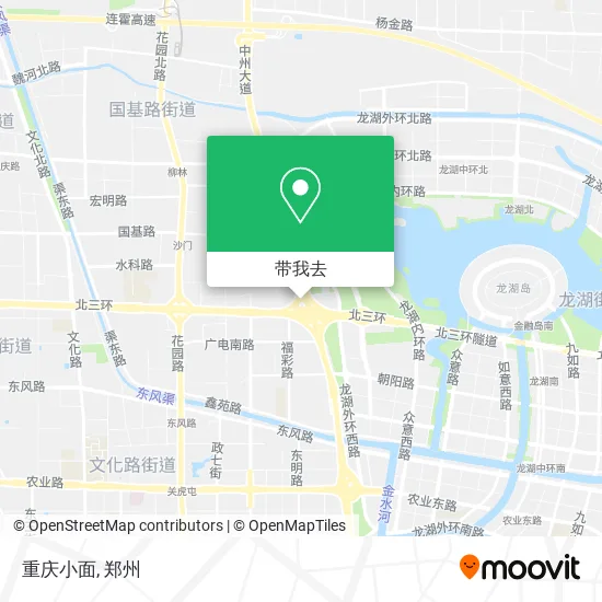重庆小面地图
