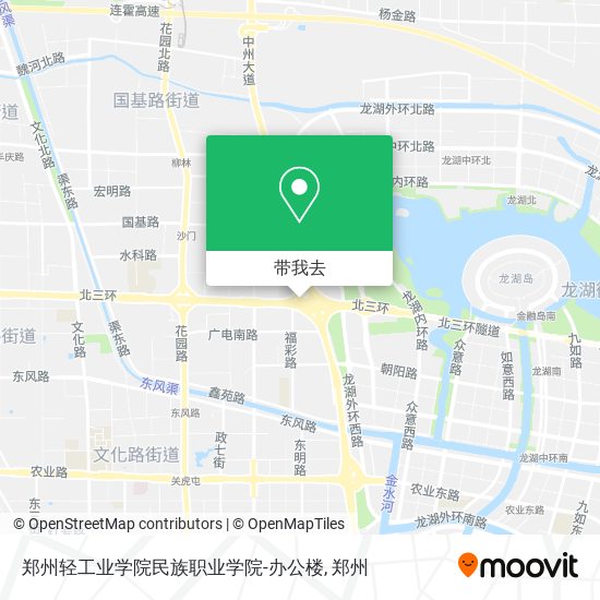 郑州轻工业学院民族职业学院-办公楼地图