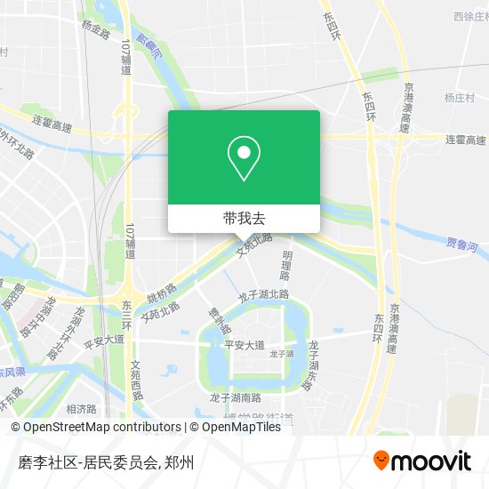 磨李社区-居民委员会地图