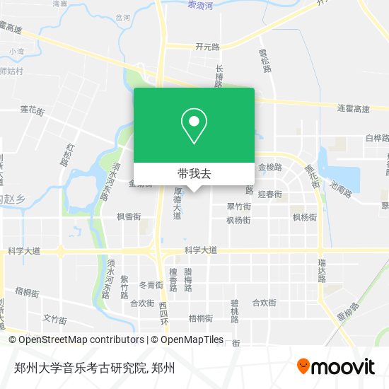郑州大学音乐考古研究院地图