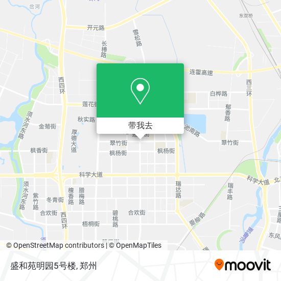 盛和苑明园5号楼地图