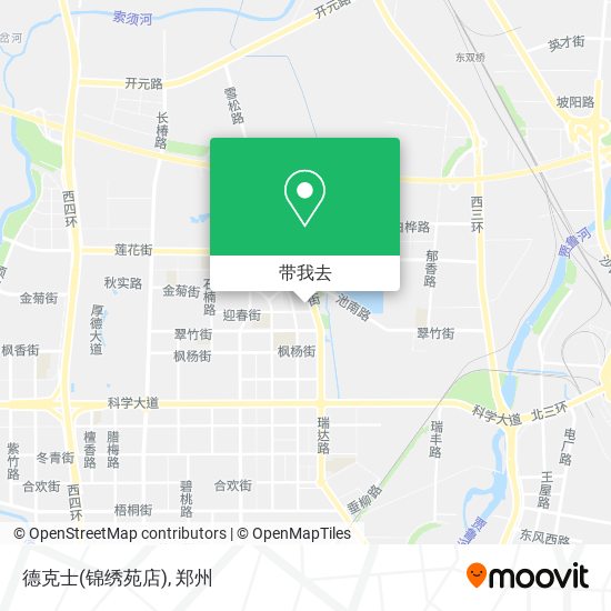 德克士(锦绣苑店)地图