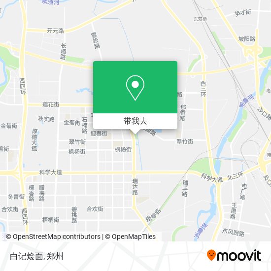 白记烩面地图