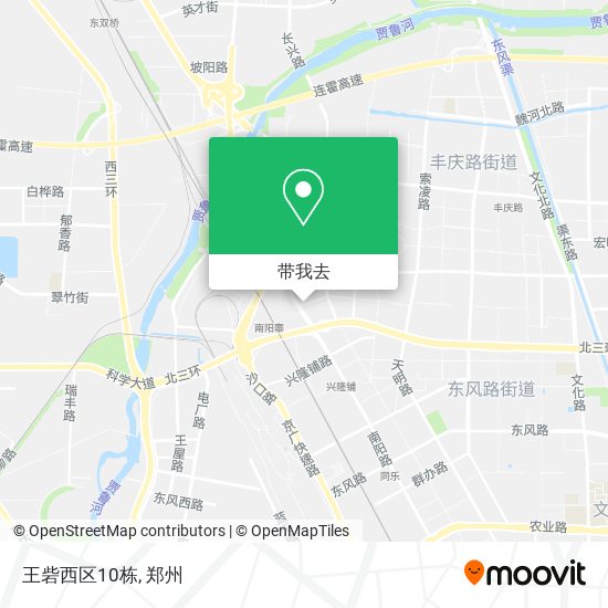 王砦西区10栋地图