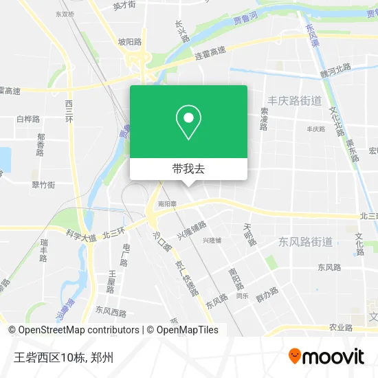 王砦西区10栋地图