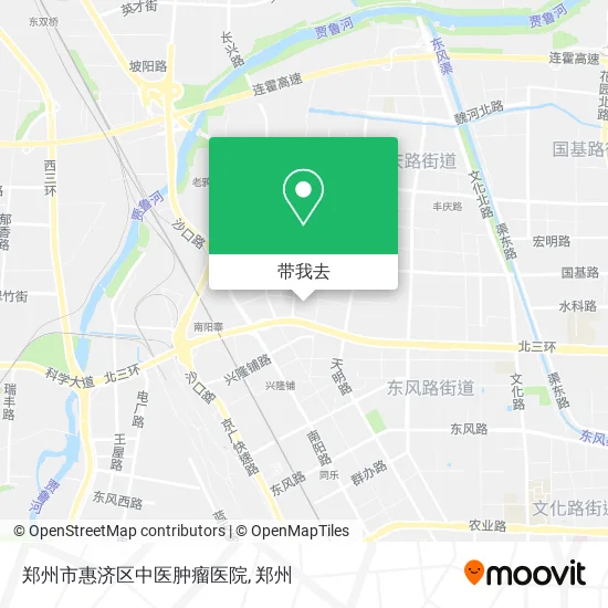 郑州市惠济区中医肿瘤医院地图