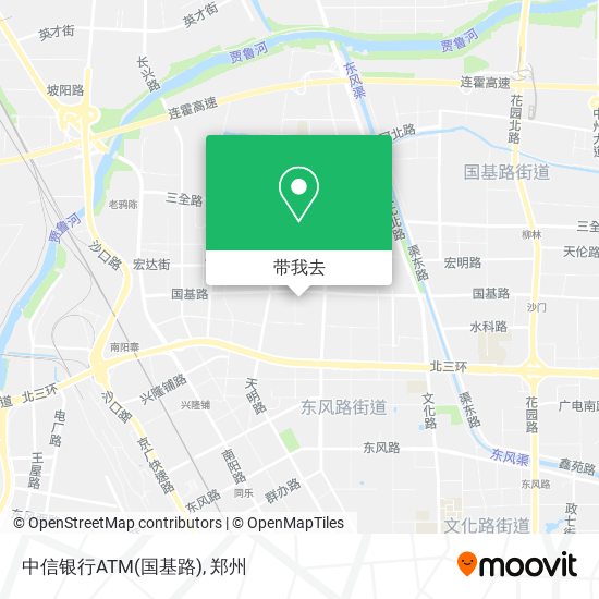 中信银行ATM(国基路)地图