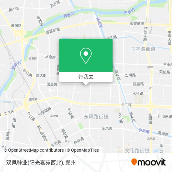 双凤鞋业(阳光嘉苑西北)地图