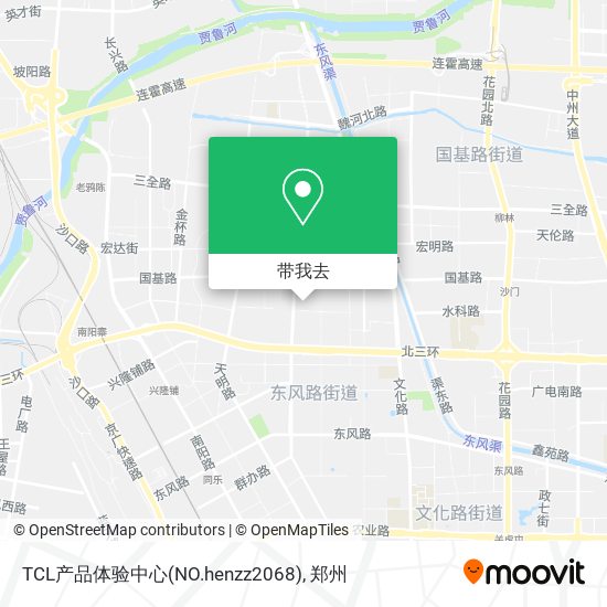 TCL产品体验中心(NO.henzz2068)地图