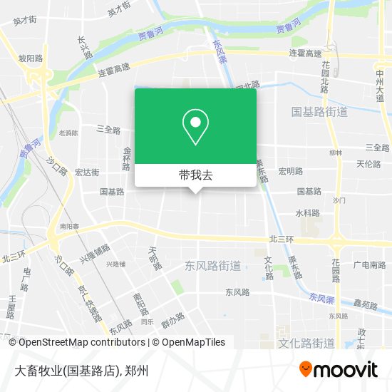 大畜牧业(国基路店)地图