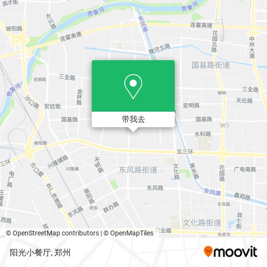 阳光小餐厅地图