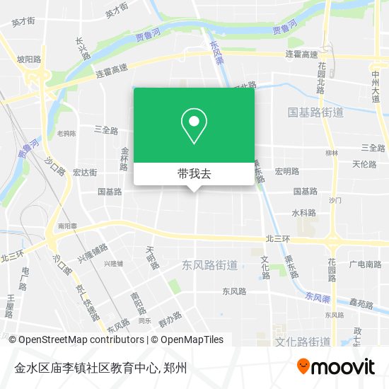 金水区庙李镇社区教育中心地图