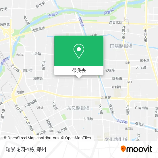 瑞景花园-1栋地图