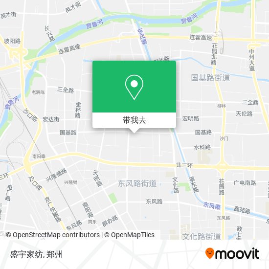 盛宇家纺地图