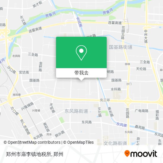 郑州市庙李镇地税所地图