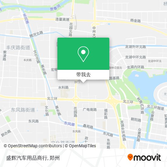 盛辉汽车用品商行地图