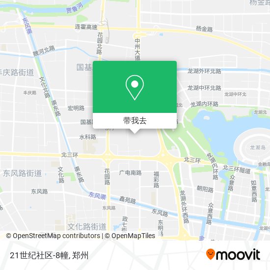 21世纪社区-8幢地图