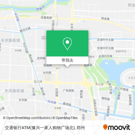 交通银行ATM(豫兴一家人购物广场北)地图