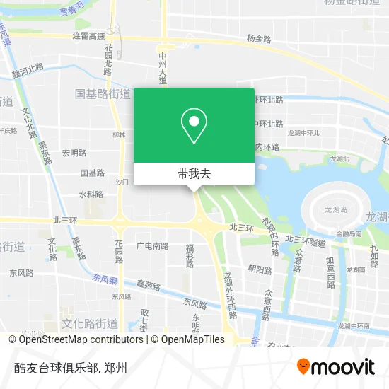 酷友台球俱乐部地图