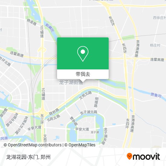 龙湖花园-东门地图