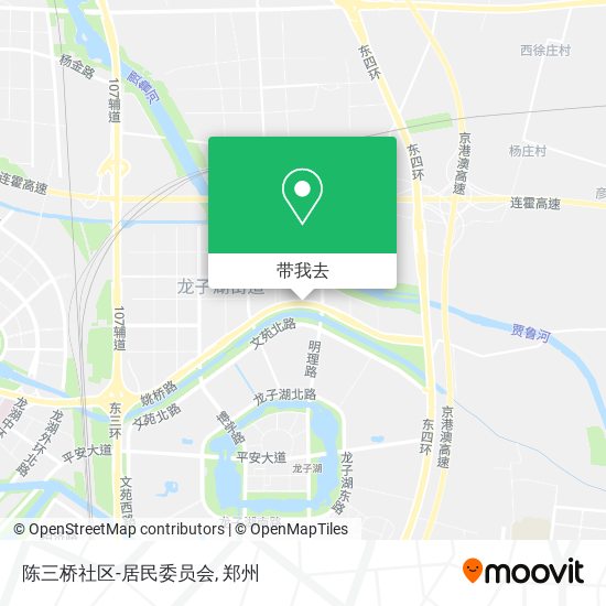 陈三桥社区-居民委员会地图