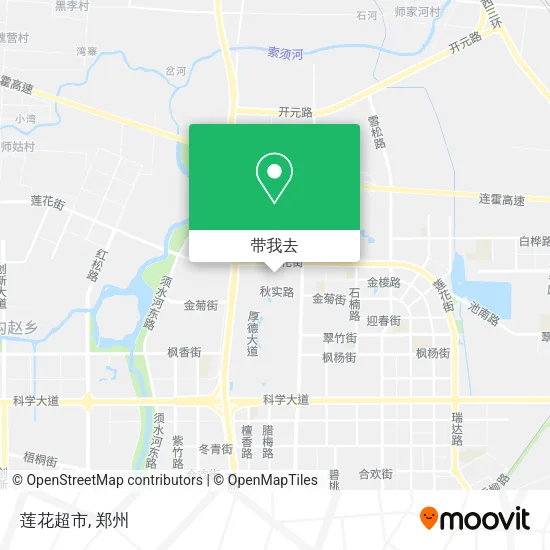 莲花超市地图