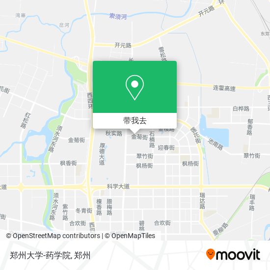 郑州大学-药学院地图