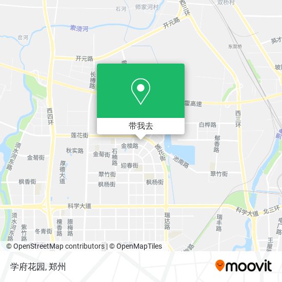 学府花园地图