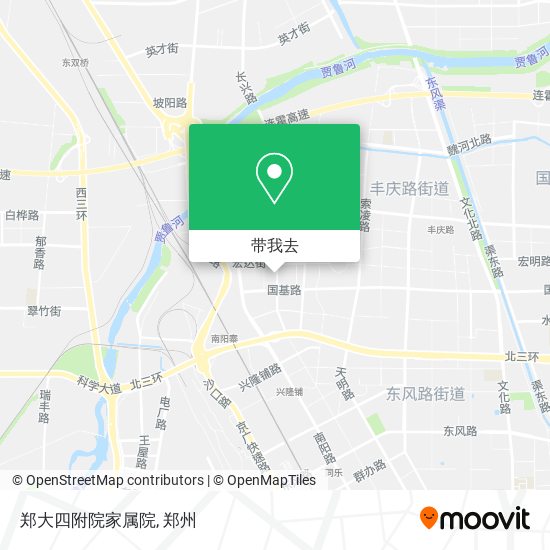 郑大四附院家属院地图