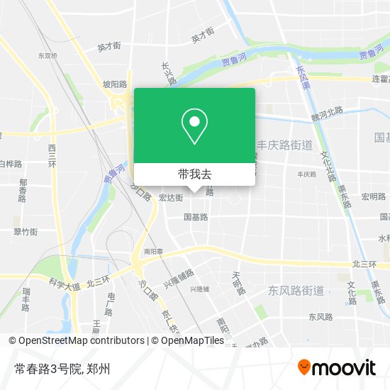 常春路3号院地图