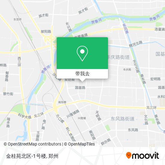 金桂苑北区-1号楼地图