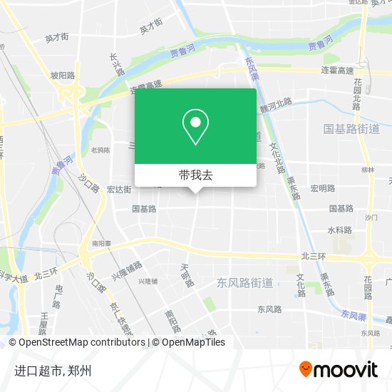 进口超市地图