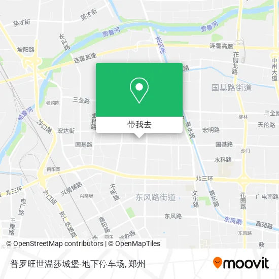 普罗旺世温莎城堡-地下停车场地图